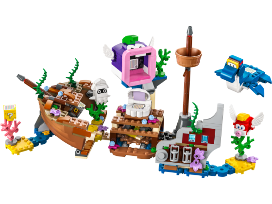 LEGO Super Mario - Uitbreidingsset: Dorries gezonken scheepswrak - 71432