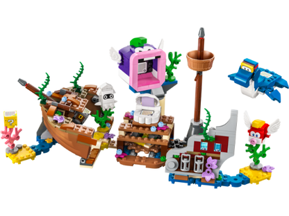 LEGO Super Mario - Uitbreidingsset: Dorries gezonken scheepswrak - 71432