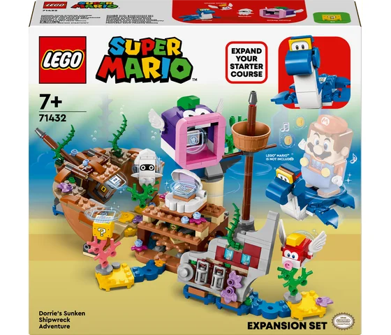 LEGO Super Mario - Uitbreidingsset: Dorries gezonken scheepswrak - 71432