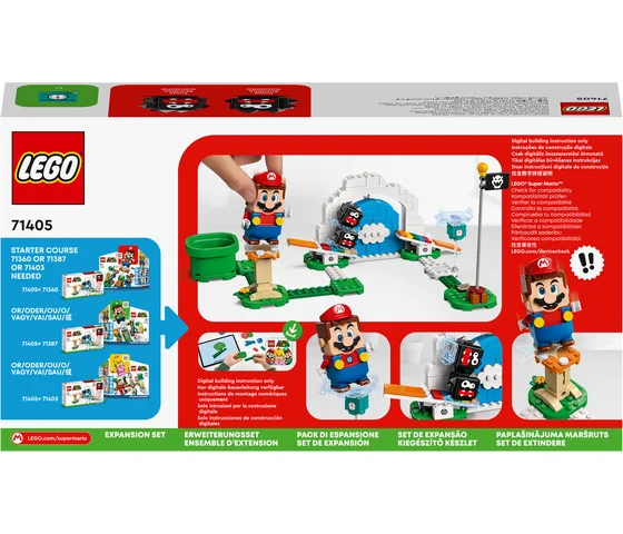 LEGO Super Mario - Uitbreidingsset: Fuzzies en flippers - 71405