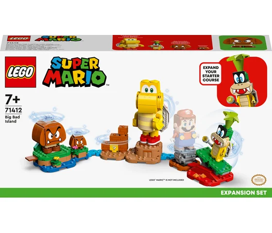 LEGO Super Mario - Uitbreidingsset: Groot duister eiland - 71412