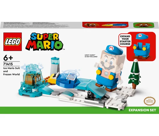 LEGO Super Mario - Uitbreidingsset: IJs-Mario - pak en ijswereld - 71415