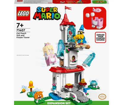 LEGO Super Mario - Uitbreidingsset: Kat-Peach-uitrusting en IJstoren - 71407