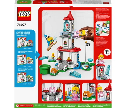 LEGO Super Mario - Uitbreidingsset: Kat-Peach-uitrusting en IJstoren - 71407