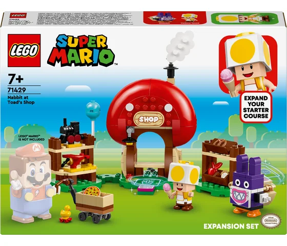 LEGO Super Mario - Uitbreidingsset: Nabbit bij Toads winkeltje - 71429