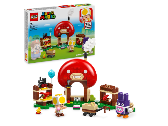 LEGO Super Mario - Uitbreidingsset: Nabbit bij Toads winkeltje - 71429