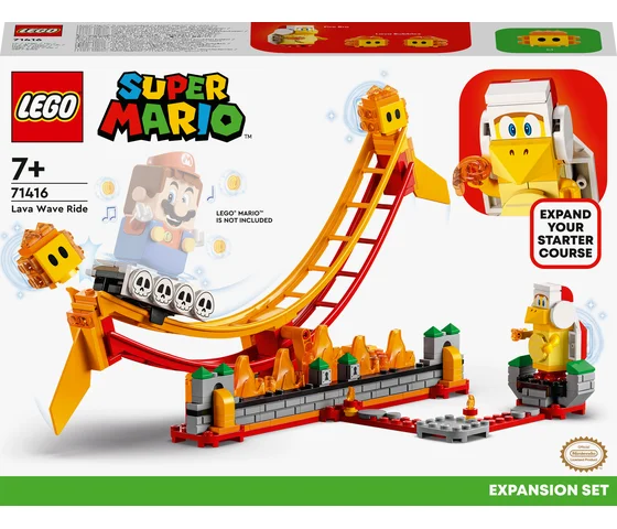 LEGO Super Mario - Uitbreidingsset: Rit over lavagolven - 71416