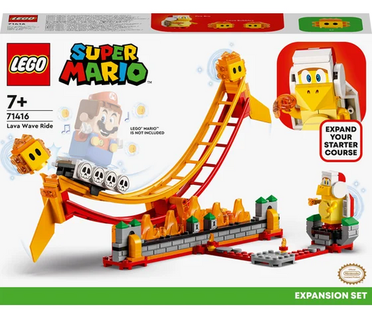 LEGO Super Mario - Uitbreidingsset: Rit over lavagolven - 71416