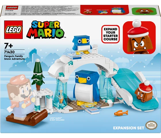 LEGO Super Mario - Uitbreidingsset: Sneeuwavontuur met penguin en familie - 71430