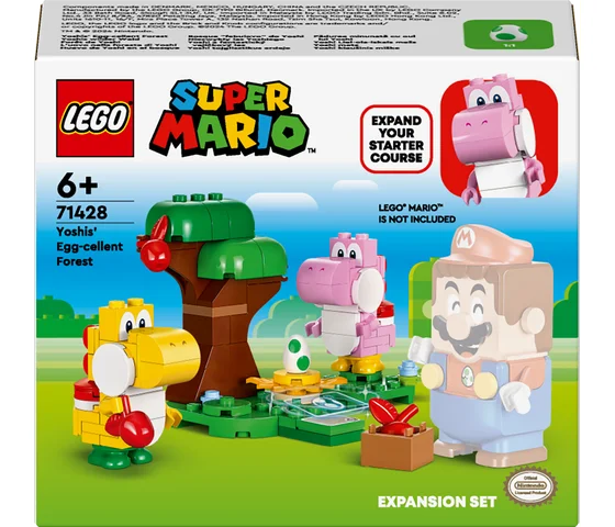 LEGO Super Mario - Uitbreidingsset: Yoshi's eigenaardige woud - 71428