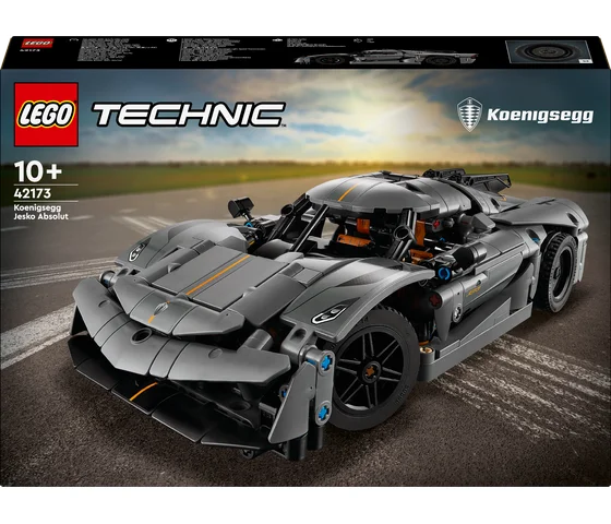 LEGO Technic - Koenigsegg Jesko Absolut grijze hypercar - 42173