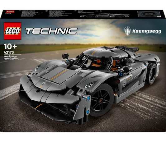 LEGO Technic - Koenigsegg Jesko Absolute Gray Hypercar - 42173