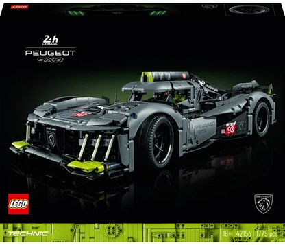 LEGO Technic - Peugeot 9X8 24H Le Mans Hybrid Hypercar - 42156