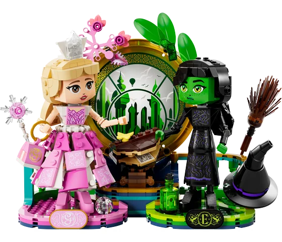 LEGO Wicked - Elphaba en Glinda figuren - 75682
