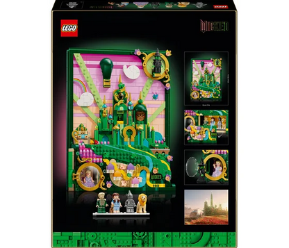 LEGO Wicked - Emerald City muurkunst - 75685
