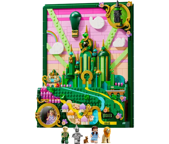 LEGO Wicked - Emerald City muurkunst - 75685