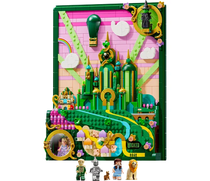 LEGO Wicked - Emerald City muurkunst - 75685