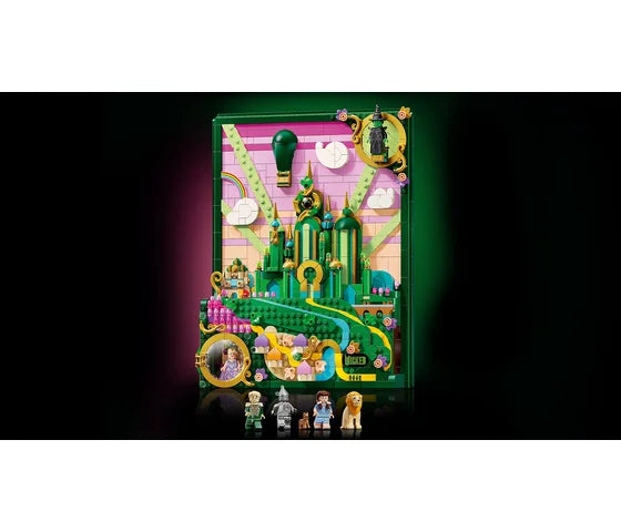 LEGO Wicked - Emerald City muurkunst - 75685
