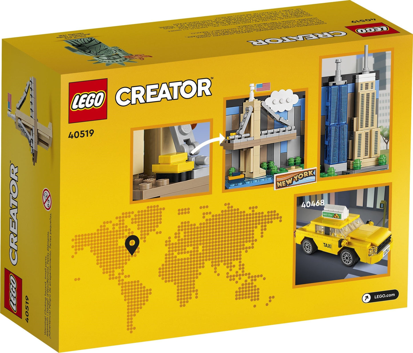 LEGO Creator - Ansichtkaart van New York - 40519