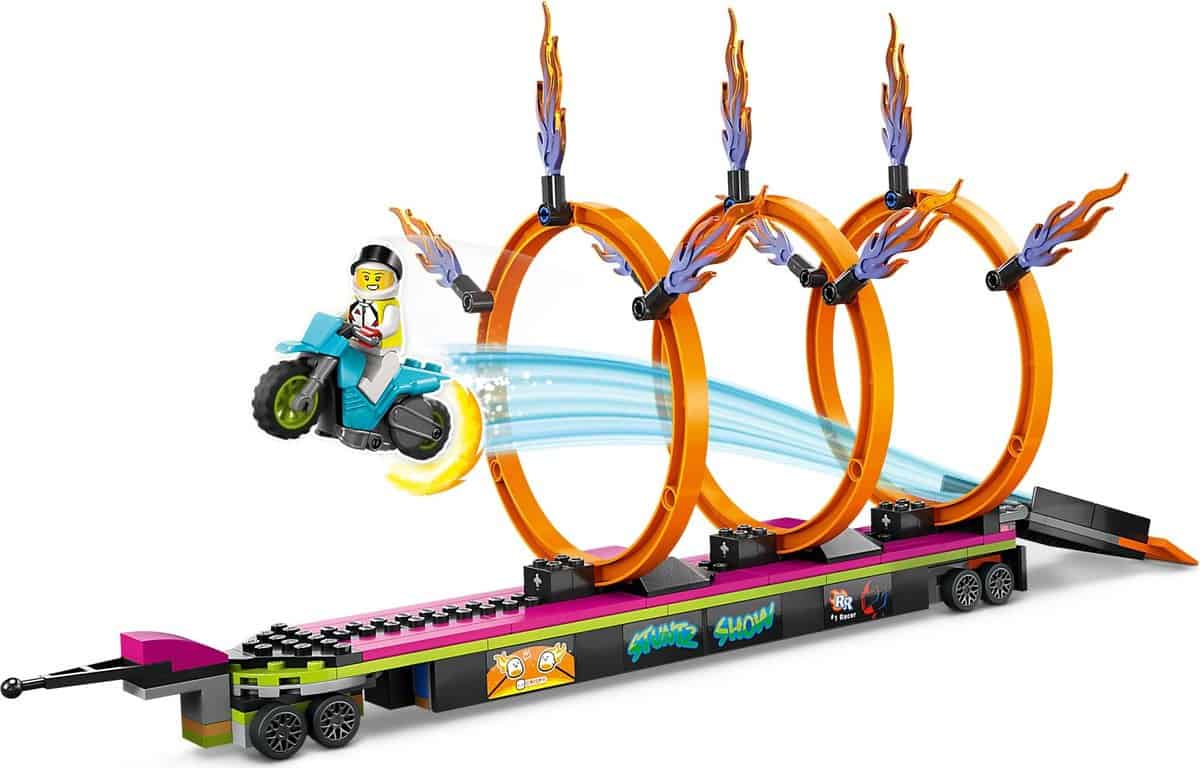 LEGO City - Stunttruck & Ring of Fire-uitdaging - 60357