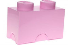 Aufbewahrungsstein 1x2 Hellrosa