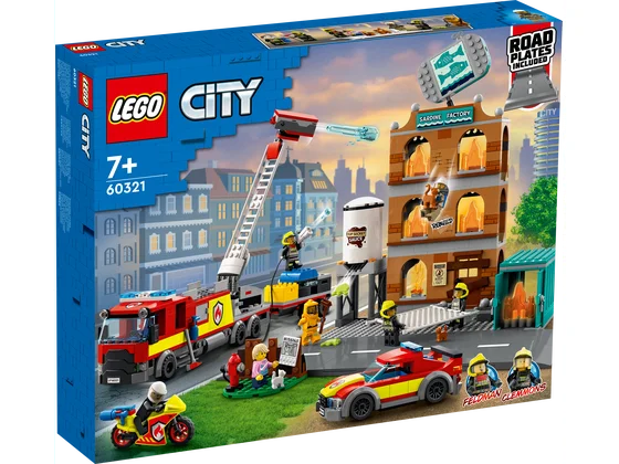 helper Emotie verjaardag LEGO City Brandweerteam – 60321 - BrickFever
