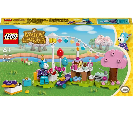 LEGO Animal Crossing - Julians verjaardagsfeestje - 77046