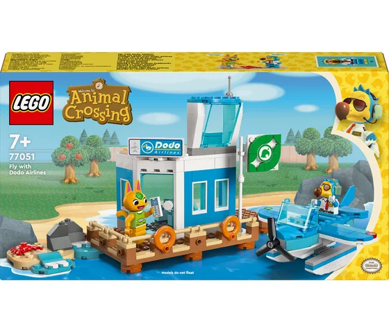 LEGO Animal Crossing - Vlieg met Dodo Airlines - 77051