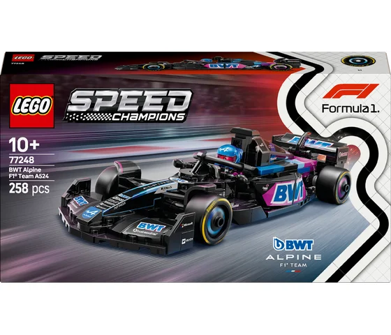 LEGO Speed Champions - BWT Alpine F1® Team A524 racewagen - 77248