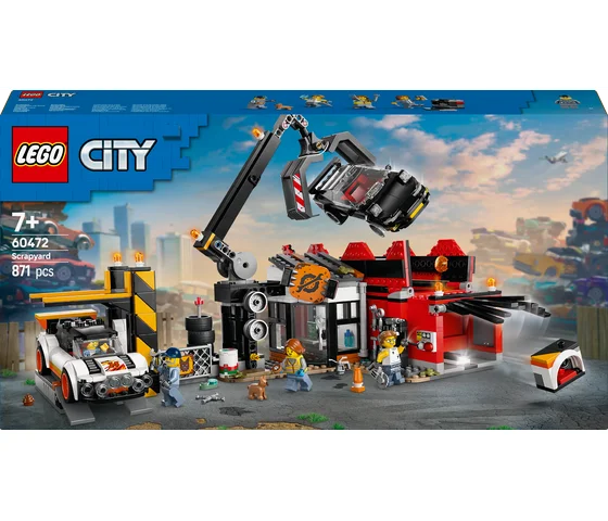 LEGO City - Schroothoop met auto's - 60472-6 LEGO City - Schroothoop met auto's - 60472