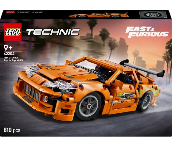 LEGO Technic - Fast and Furious Toyota Supra MK4 - 42204-4 LEGO Technic - Fast and Furious Toyota Supra MK4 - 42204