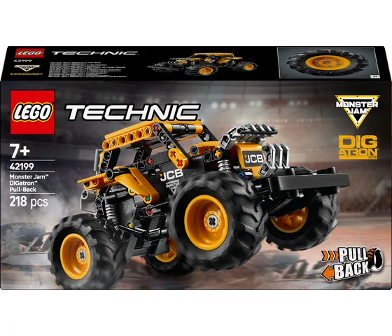 LEGO-Technic-Monster-Jam-DIGatron™-pull-back-42199-3 LEGO Technic - Monster Jam™ DIGatron™ pull-back - 42199
