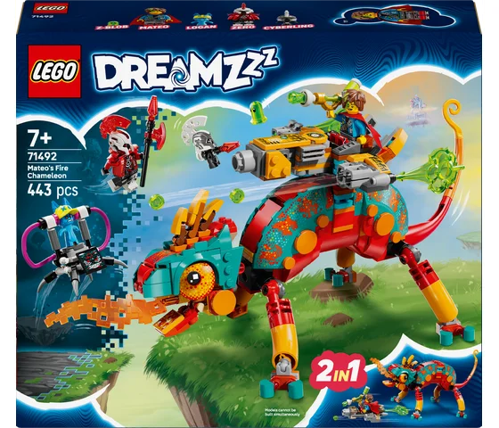 LEGO Dreamzzz - Mateo's vuurkameleon - 714921 LEGO Dreamzzz - Mateo's vuurkameleon - 71492