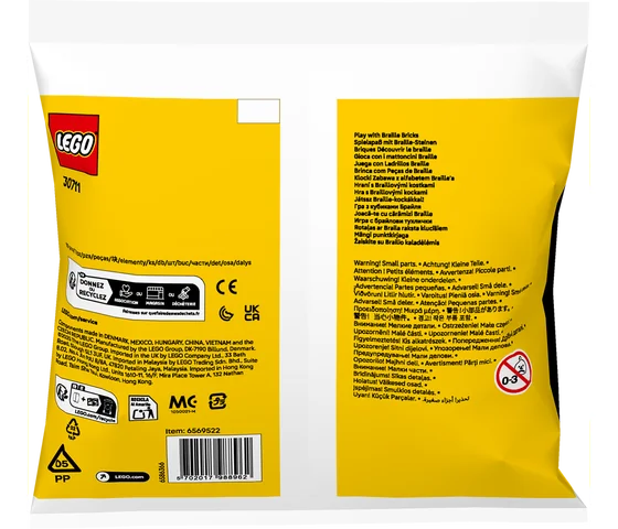 LEGO Alle LEGO Thema's - Spelen met braillestenen - 30711